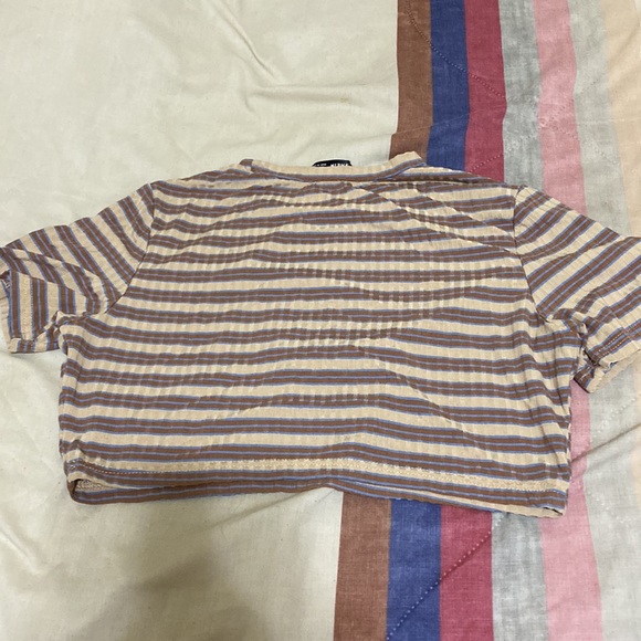 Stripped crop top from Shein - Picture 2 of 3